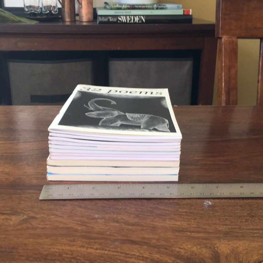 Lot of Eight “32 POEMS” Magazines + Three “POETRY” Mags (total 11 items) - Picture 6 of 7